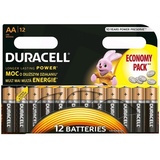 Duracell Haushaltsbatterie Einwegbatterie AA Alkali