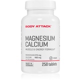 Body Attack Magnesium Calcium - 250 Tabletten