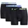 Nike Boxershorts unifarben schwarz/rosa XL 3er Pack