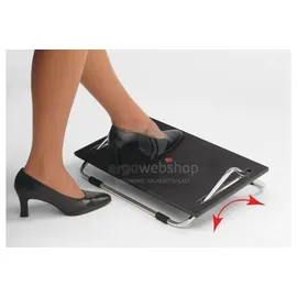 Wedo Fußstütze Ergoswing schwarz Stahl