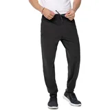 Chef Works Unisex Jogger 2.0 Kochhose, Schwarz, 34-37 - L