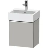 Duravit Waschtischunterschrank 1 Tür 43,4 x 44 x 32,2 cm Betongrau Matt