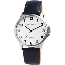 Just Watch "Bernard" Herrenuhr mit Echtlederarmband