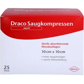 dr. ausbüttel gmbh & co. kg Saugkompressen steril 10 x 10 cm 25 St.
