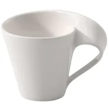 Villeroy & Boch NewWave Mokka-/Espressotasse, 80 ml, Premium Porzellan, Weiß