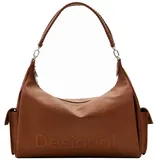 DESIGUAL Schultertasche Half Logo 24 Brasilia Shoulder Bag Leather West
