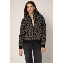 street one studio Cardigan Leo Design Schwarz 44