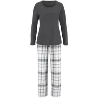 Arizona Pyjama kariert grau 32/34