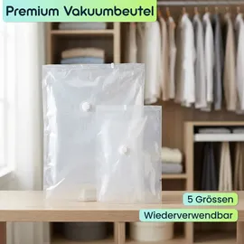 ideoon home Vakuumbeutel Set 20 x 30 x 12 cm 2-tlg. transparent