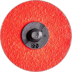 COMBIDISC Keramikkorn Mini-Fiberscheibe CDFR Ø 50mm CO-COOL80 für rückseitiges Schleifen