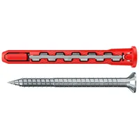 Fischer 577365 HybridPower-T Verlängerte Dübel, rot, 50 pezzi