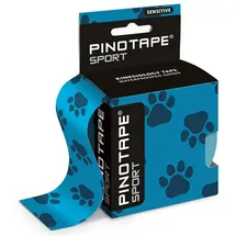 PINOTAPE Sport - Sensitive Tape - Paw (Pfote) - 5 cm x 5 m - wasserfestes Kinesiotape - für sensible Haut - latexfrei - starke Haftung