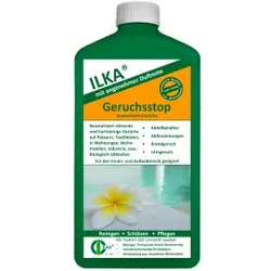 ILKA Geruchsstop Konzentrat, Geruchsneutralisierer für den Innen- und Außenbereich geeignet, 1 Liter - Flasche