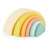 Bieco Silikon Regenbogen Tropical Vibes 6-tlg.