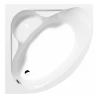 HAK NILA Eckwanne 120x120x41cm, weiß