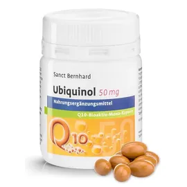 Kräuterhaus Sanct Bernhard Ubiquinol Coenzym Q10 Kapseln 75 Stück