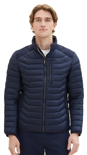 Steppjacke TOM TAILOR Gr. XXXL, blau (sky captain blue) Herren Jacken Steppjacken