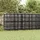 vidaXL Outdoor-Hundezwinger 14,75 m2 Stahl Schwarz