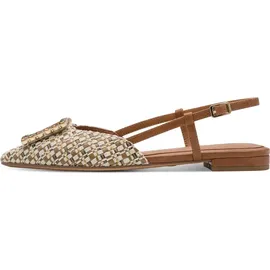 TAMARIS Sling Sandalette Mehrfarbig - Braun - 39 EU