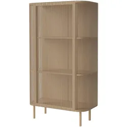 Bolia - Cord Highboard, nature Cord, Eiche weiß pigmentiert geölt