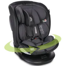 Lorelli Kindersitz Aviator, Mitwachsender Autositz mit Isofix grau