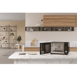 Bauknecht MF 258 B, Mikrowelle (800 Watt, Grillfunktion, Heißluftfunktion)