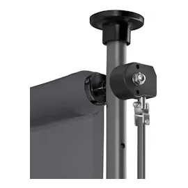 Tectake tectake® Klemmmarkise, verschiedene Größen, leichtgängige Handkurbel