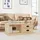 furnicato Couchtisch Sonoma-Eiche Braun 90 x 50 x 35 cm