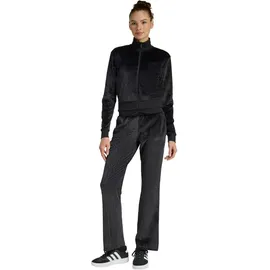 adidas Glam Velvet Trainingsanzug Schwarz XXL