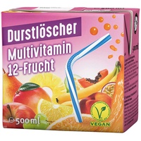 Durstlöscher Multivitamin Fruchtsafterfrischungsgetränk 500ml