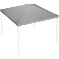 Konifera Pavillon-Ersatzdach »Murano«, BxT: 300x300 cm, grau