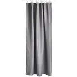 ZONE Denmark Duschvorhang 180 x 200 cm grau