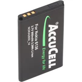 AccuCell Akku passend für Binatone BB 300, BB300 Seniorentelefon 3,7 Volt 900mAh
