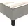 vidaXL Boxspringbett 90 x 200 cm hellgrau