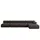 altdecor Ecksofa modulares Sofa Razon-L3 - 380x160x70 cm Braun Velours