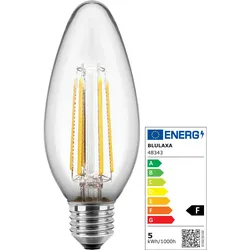 LED Filament Lampe Kerzenform C35 / E27