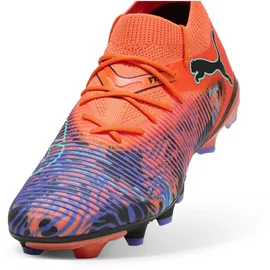 Puma Future 8 Match Creativity FG/AG Fußballschuhe 01 orange poppy/black/dark amethyst/electric peppermint 42.5