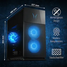 Medion Erazer Hunter X30 Ultra 7 265KF 32GB/2TB SSD, RTX5080 Win 11
