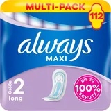 Always Maxi Profresh Long Binden Gr2 geruchsneutralisierend hoher Schutz 112 Stk