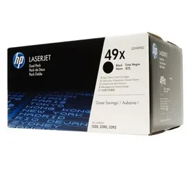 HP 49X schwarz 2er Pack (Q5949XD)