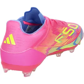 adidas Kinder Fussballschuhe F50 PRO FG J JH6415 36 - Lucid Pink/Lucid Lemon/Blue - 36