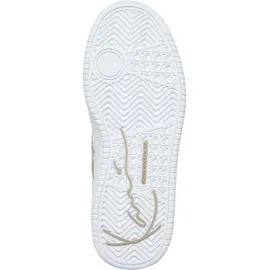 Karl Kani Trainingsschuh KARL KANI "Karl Kani Damen KKFWKGS000045 Karl Kani 89 Classic GS", Damen, Gr. 36, weiß, beige, Leder, Schuhe