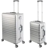 TRAVELHOUSE Oslo 4-Rollen 56 cm / 102 l silber
