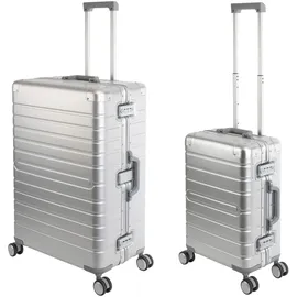 TRAVELHOUSE Oslo 4-Rollen 56 cm / 102 l silber