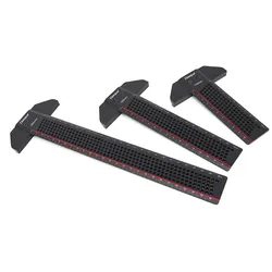 Professionelle T-Lineale aus Aluminium von Dasqua mit präziser Lochmarkierung