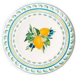 Beliani Tarragon Tafelservice 24-tlg. Weiß/Grün