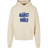 MERCHCODE Mister Tee Tupac Me against the World Ultra Heavy Oversize Hoodie - Beige