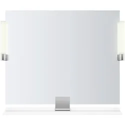 Duravit Ablage „Sivida“ in Befestigung sichtbar 80 × 3,5 × 11,5 cm
