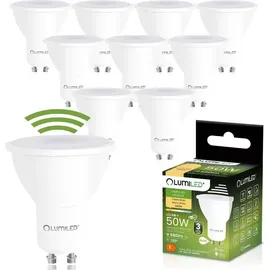 Lumiled LED Spot 6W GU10 3000K warmweiß 10 St.