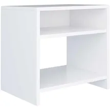 vidaXL Nachtschrank 40 x 30 x 40 cm Weiß